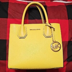 Michael Kors Yellow Tote Bag